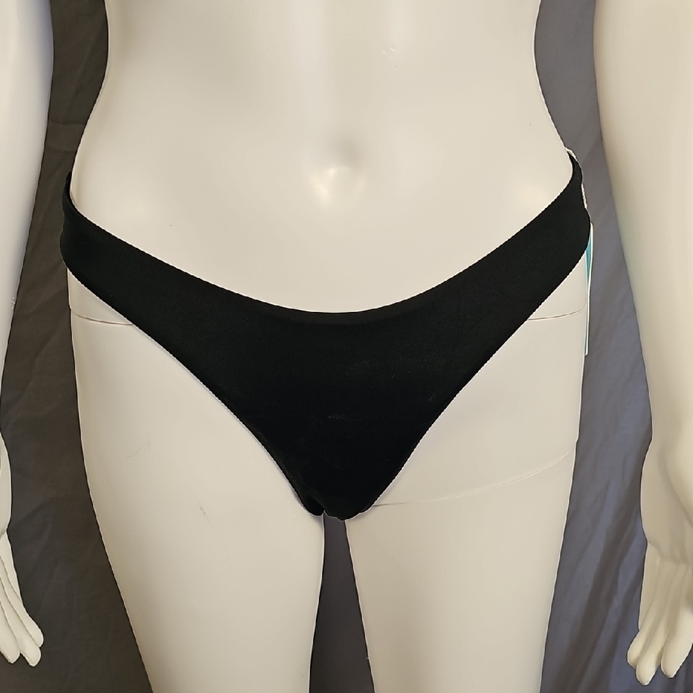 Aqua Eve Black Bikini Bottom